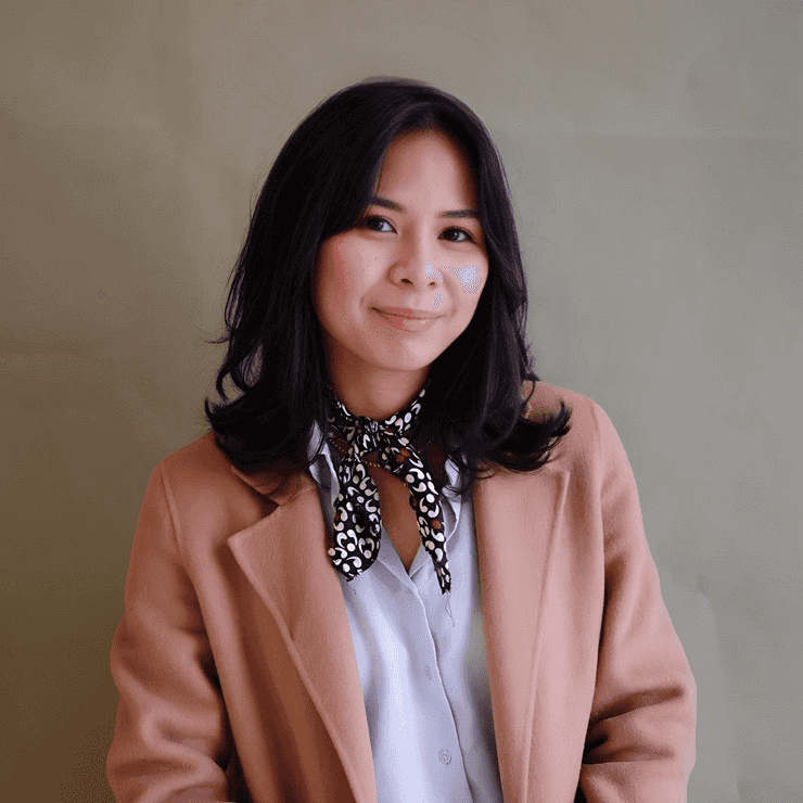 Soft abstract background with warm colors